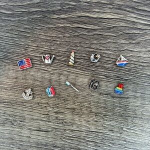 Origami Owl Set of 10 Charms